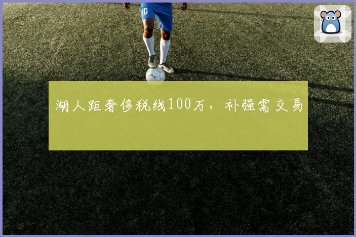 湖人距奢侈税线100万，补强需交易